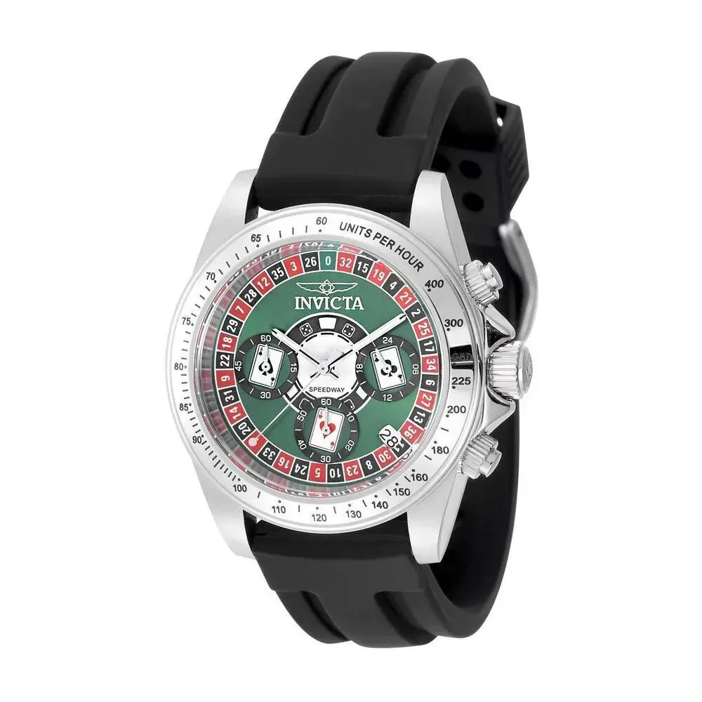 NWT Invicta 50492 Speedway | Quartz | Green | Men's Watch